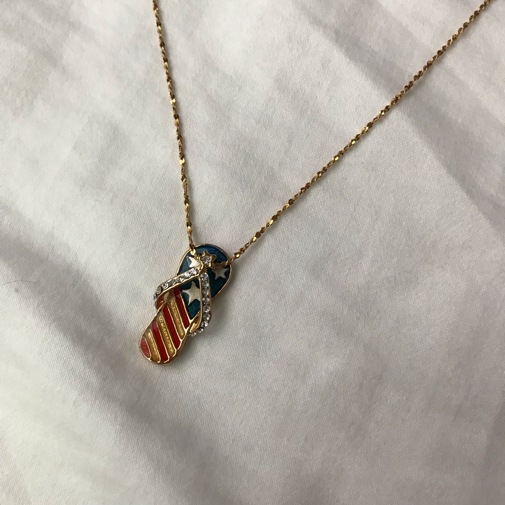 flip flop necklace